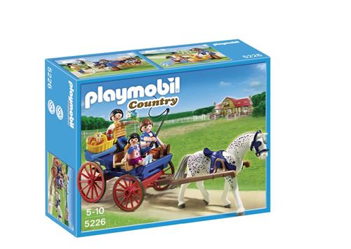 Playmobil Country 5226 Calèche Avec Famille